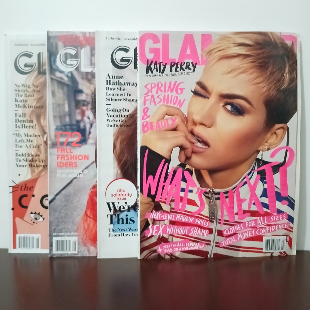 Glamour Magazine 4 Issues